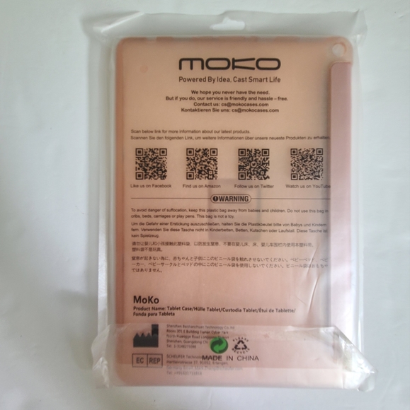 Moko Fire HD 10/ HD 10 plus 2021 tablet case Rose Gold - Picture 4 of 6